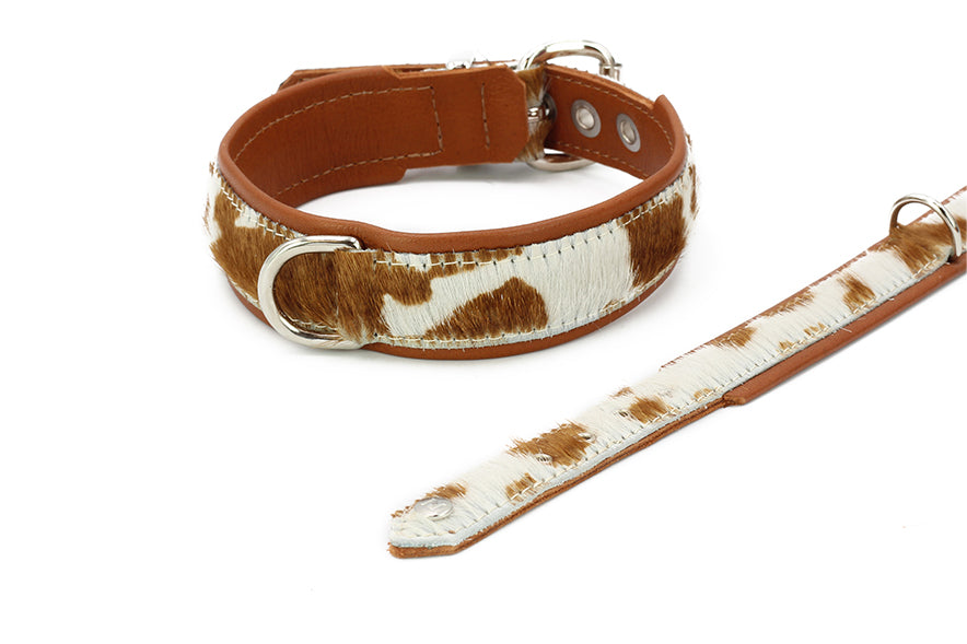 Leather collar cowhide