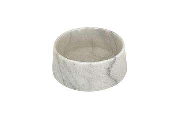 Dog bowl marble carrara